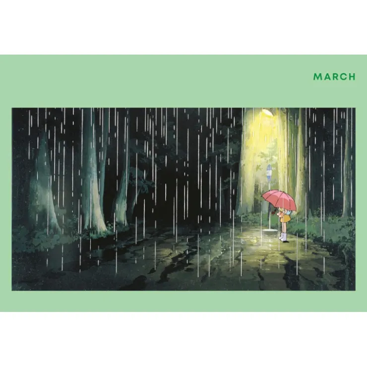 Maison Ghibli Agenda 2025 - Mon voisin Totoro