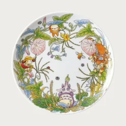 Maison Ghibli Assiette 23 cm Totoro Liseron - Mon Voisin Tororo