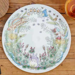 Maison Ghibli Assiette 23 cm Totoro Pissenlit - Mon Voisin Totoro