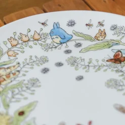 Maison Ghibli Assiette 23 cm Totoro Pissenlit - Mon Voisin Totoro
