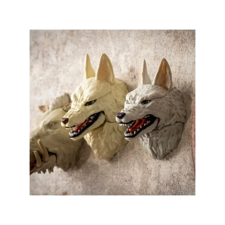 Maison Ghibli Assort. de 6 Magnets 3D à collectionner - Princesse Mononoké