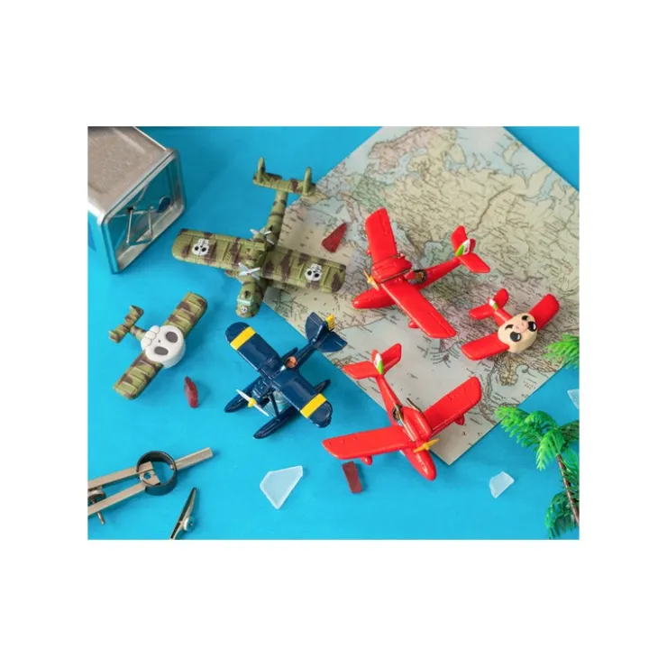 Maison Ghibli Assort. de 6 Magnets Hydravion - Porco Rosso