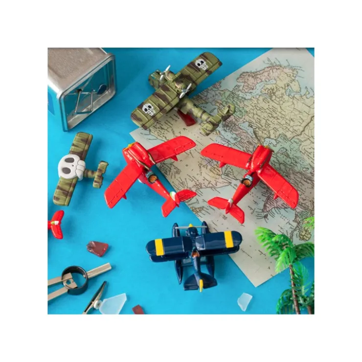 Maison Ghibli Assort. de 6 Magnets Hydravion - Porco Rosso