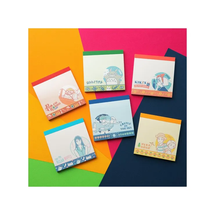 Maison Ghibli Assortiment de 24 Mini Blocs memo à collectionner - Studio Ghibli