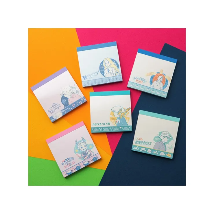 Maison Ghibli Assortiment de 24 Mini Blocs memo à collectionner - Studio Ghibli
