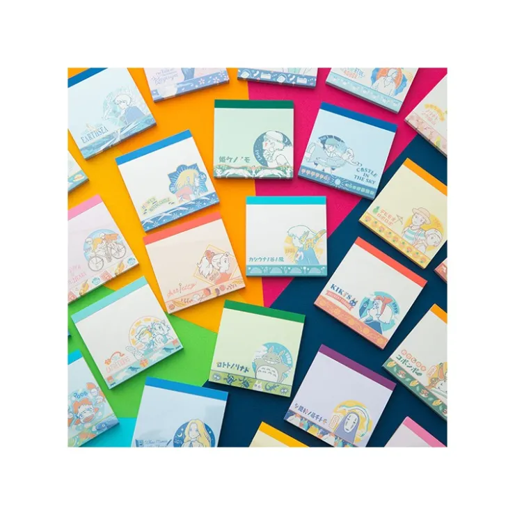 Maison Ghibli Assortiment de 24 Mini Blocs memo à collectionner - Studio Ghibli
