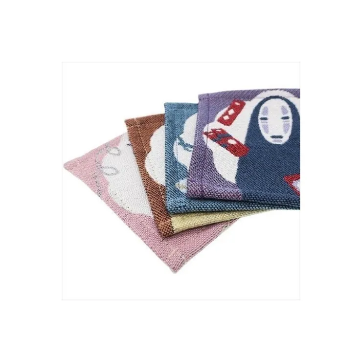 Maison Ghibli Assortiment de 4 Sous-verre Chihiro Pastel - Le Voyage de Chihiro