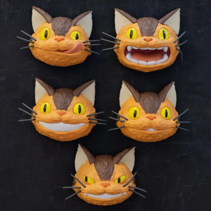 Maison Ghibli Asssort. de 6 Magnets Chatbus Frimousses- Mon Voisin Totoro