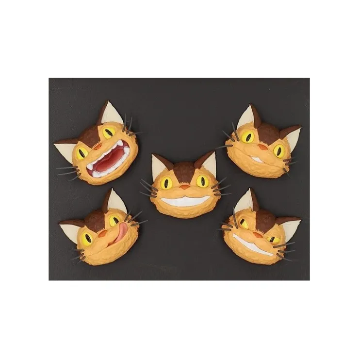 Maison Ghibli Asssort. de 6 Magnets Chatbus Frimousses- Mon Voisin Totoro