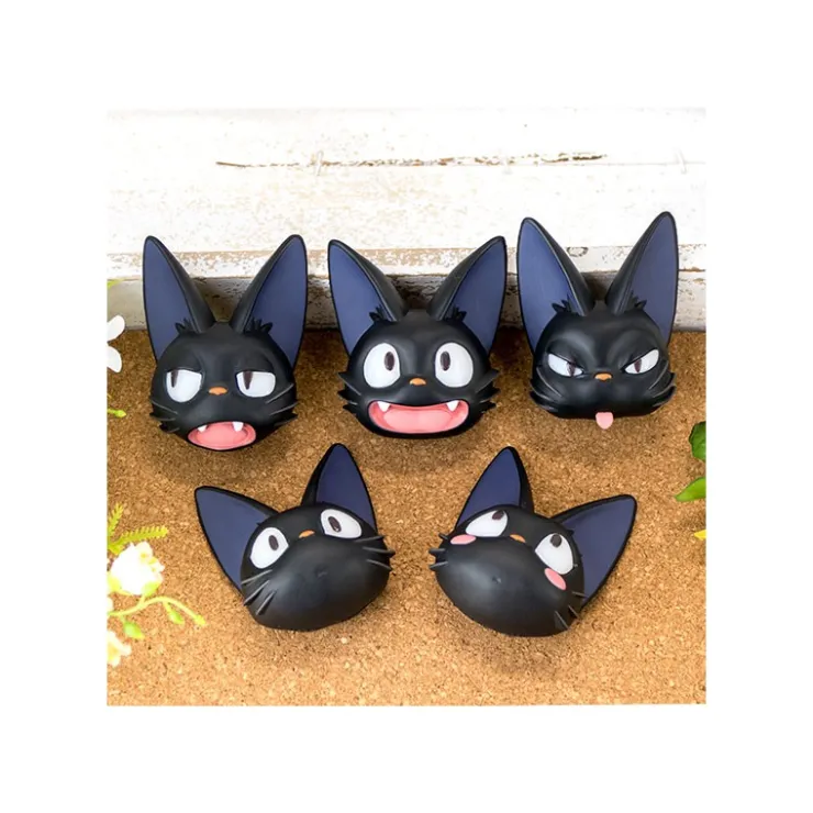 Maison Ghibli Asssort. de 6 Magnets Jiji Frimousses - Kiki la petite sorcière