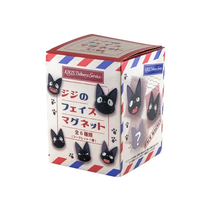 Maison Ghibli Asssort. de 6 Magnets Jiji Frimousses - Kiki la petite sorcière