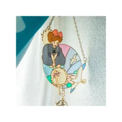 Maison Ghibli Attrape-soleil vitrail Kiki - Kiki la petite sorcière