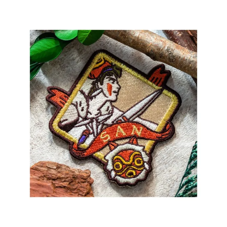Maison Ghibli Badge broderie autocollant San - Princesse Mononoké