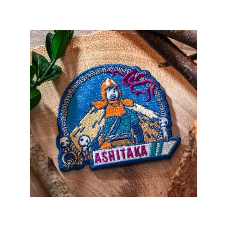 Maison Ghibli Badge broderie autocollant Ashitaka - Princesse Mononoké