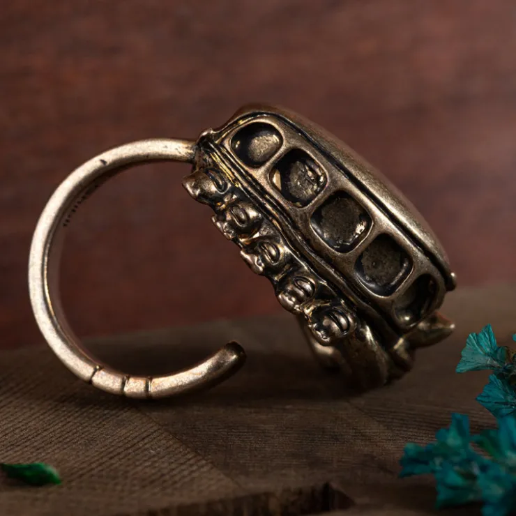 Maison Ghibli Bague vintage Chatbus - Mon Voisin Totoro