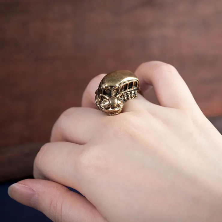 Maison Ghibli Bague vintage Chatbus - Mon Voisin Totoro