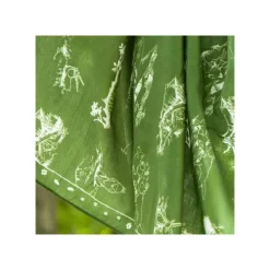 Maison Ghibli Bandana Vivre ensemble vert - Princesse Mononoké