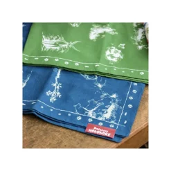 Maison Ghibli Bandana Vivre ensemble vert - Princesse Mononoké
