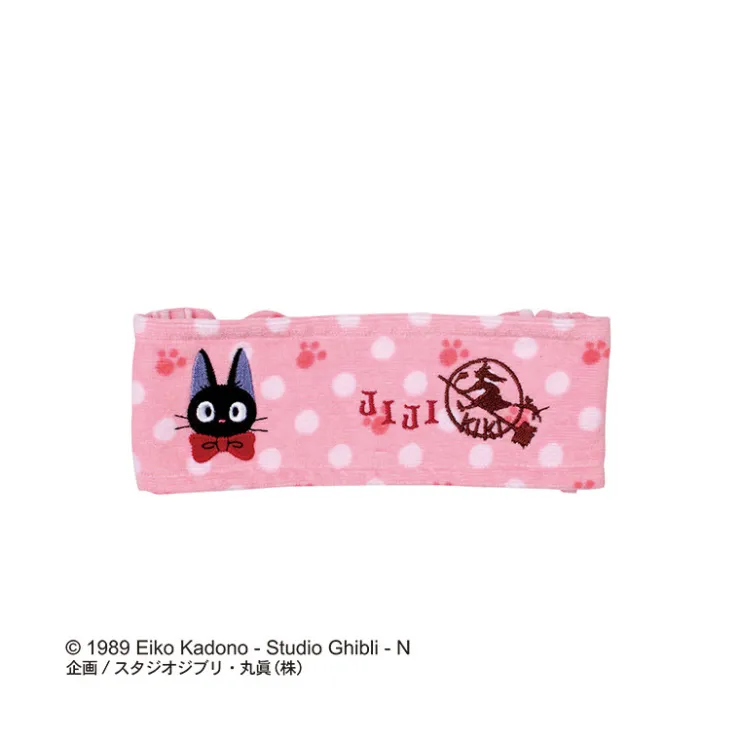 Maison Ghibli Bandeau à Cheveux Rose Jiji - Kiki la petite sorcière
