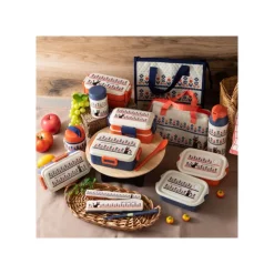 Maison Ghibli Bento 4 fermetures Fleurs des champs 650 ml - Kiki la petite sorcière