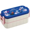 Maison Ghibli Bento 2 niveaux Jiji Guirlande de fleurs - Kiki la petite sorcière
