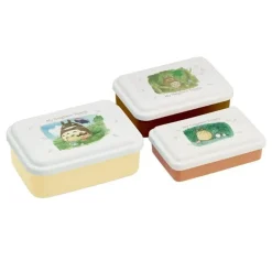 Maison Ghibli BENTO 3 PARTIES TOTORO AQUARELLE - MON VOISIN TOTORO