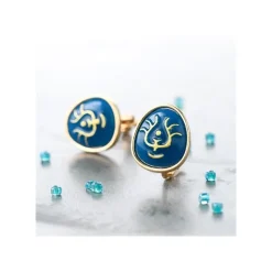 Maison Ghibli Bijou Boucle d’oreilles à Clips Cristal Volucite - Le Château dans le