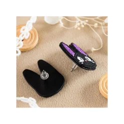 Maison Ghibli Bijou Boucle d’oreilles Broderie Jiji - Kiki la petite sorcière
