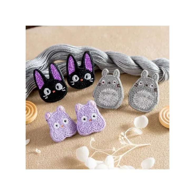Maison Ghibli Bijou Boucle d’oreilles Broderie Jiji - Kiki la petite sorcière