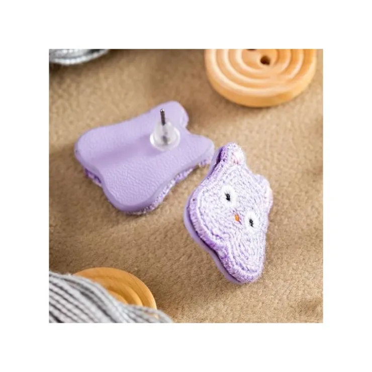 Maison Ghibli Bijou Boucle d’oreilles Broderie Boh Mouse - Le Voyage de Chihiro