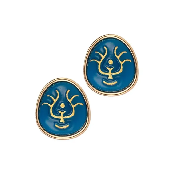 Maison Ghibli Bijou Boucle d’oreilles Cristal Volucite - Le Château dans le ciel