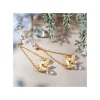 Maison Ghibli Bijou Boucle d’oreilles Totoro Blanc Caché Dans Une Feuille - Mon Voi