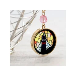 Maison Ghibli Bijou Boucles d’oreilles Jiji Vitrail - Kiki la petite Sorcière