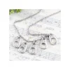 Maison Ghibli Bijou Collier Totoro Blanc Metal- Mon Voisin Totoro