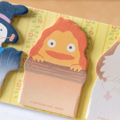 Maison Ghibli Bloc Memo Calcifer, Hihn & Navet - Le Château ambulant