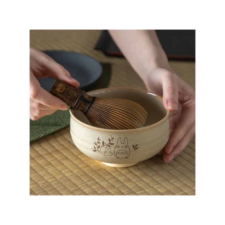Maison Ghibli Bol à matcha et fouet Akahada-yaki - Mon voisin Totoro