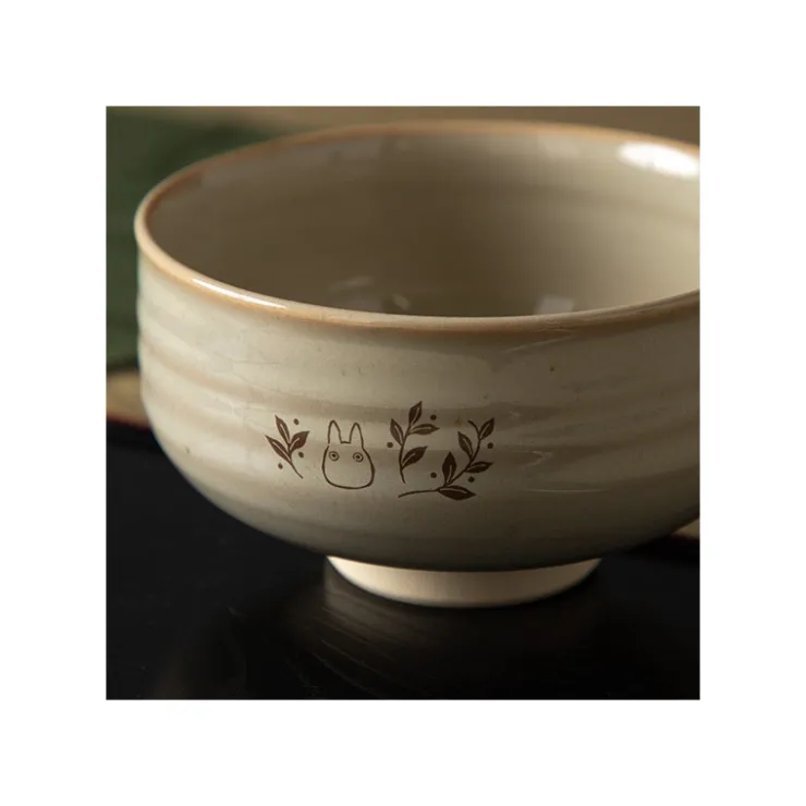 Maison Ghibli Bol à matcha et fouet Akahada-yaki - Mon voisin Totoro