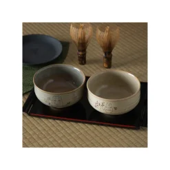Maison Ghibli Bol à matcha et fouet Akahada-yaki - Mon voisin Totoro