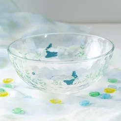 Maison Ghibli Bol transparent 17cm Chasse aux glands - Mon Voisin Totoro