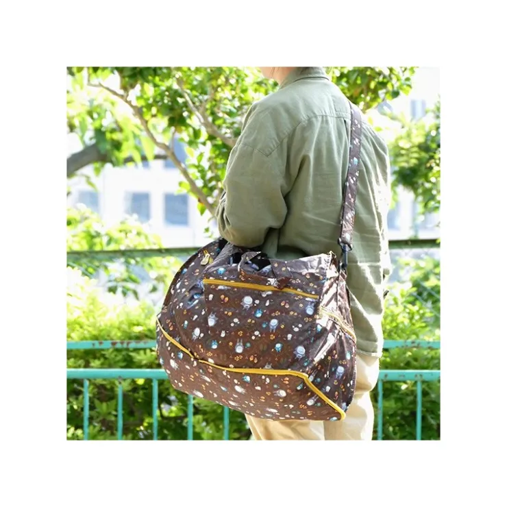 Maison Ghibli Boston Bag Totoro Feuilles - Mon Voisin Totoro