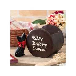 Maison Ghibli Boîte à bijoux Gâteau de chocolat avec Jiji - Kiki la petite sorcière
