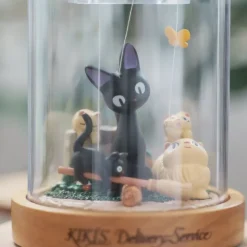 Maison Ghibli Boîte à Musique Marionnette Jiji - Kiki la petite sorcière