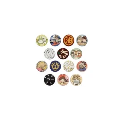 Maison Ghibli Boîte Collection de 14 Badges Bleu - Studio Ghibli