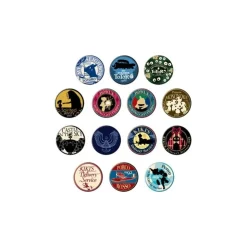 Maison Ghibli Boîte Collection de 14 Badges Beige - Studio Ghibli