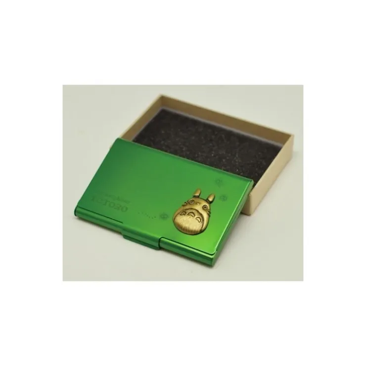 Maison Ghibli Boîte Métal Carte de Visite Verte Totoro - Mon Voisin Totoro