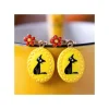 Maison Ghibli Boucles d’oreilles à clips fantaisie jaunes Jiji - Kiki la petite sor