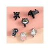 Maison Ghibli Boucles d’oreilles clip Générique Totoro set de 6 - Mon Voisin Totoro