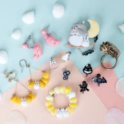 Maison Ghibli Boucles d’oreilles percées Générique set de 6 - Mon Voisin Totoro