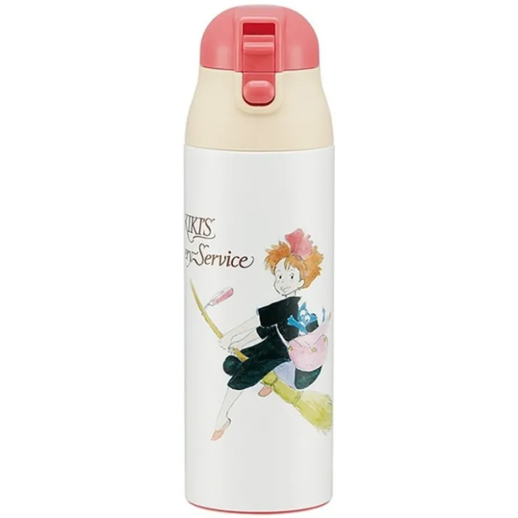 Maison Ghibli Bouteille Thermos Kiki Aquarelle - Kiki la petite sorcière