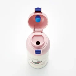 Maison Ghibli Bouteille Thermos 500ml Jiji Guirlande de fleurs - Kiki la petite sorcière